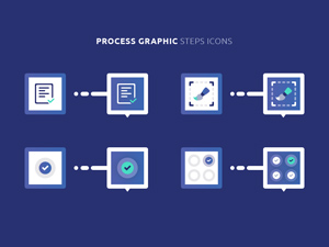 Multiple Steps Icons – Free Resource