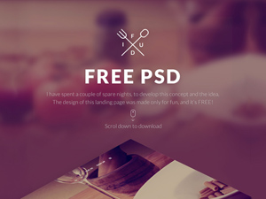 Multipurpose Landing Page – PSD Freebie