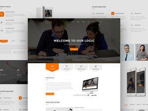 Multipurpose Website Design : Free PSD