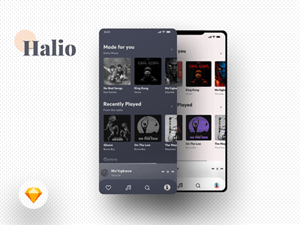 Music App Wireframes