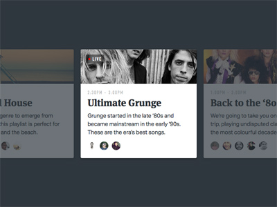 Music App (Playlists) by Alexander Haniotis