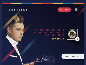 Music Card made in Sketch