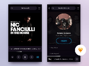 Music Player – Sketch Resource