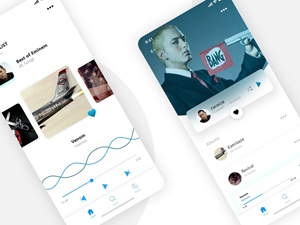 Music Player Screens