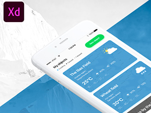 MyWeather – Adobe XD Design
