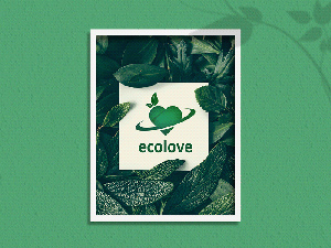 Leaf Wall Mockup – Free Resource