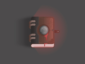 Necronomicon Vector Illustration