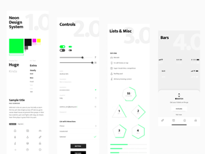 Neon Design System for Sketch