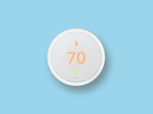 Nest Thermostat E Sketch Render