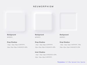 Neumorphism Examples – Sketch Resource