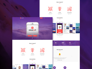 Neuzort Landing Page Template – Free Resource