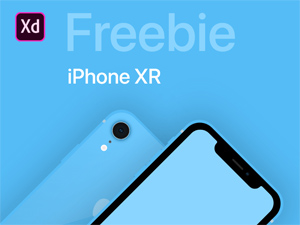 iPhone XR, XS, XS Max Mockups – XD Templates