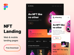 NFT Website Template