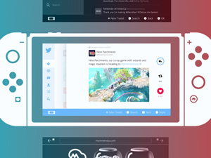 Nintendo Switch UI Kit – Sketch Resource