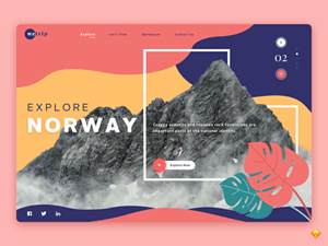 Norway Travel Website Template