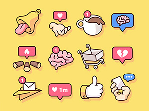 Notification Icons – Adobe Xd