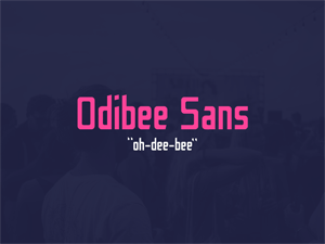 Odibee Sans – Free Typeface