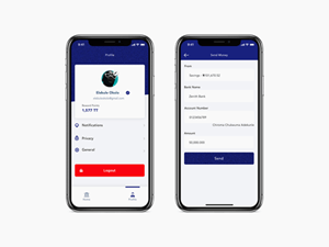 Online Bank App UI