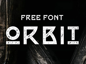 Orbit Display Font