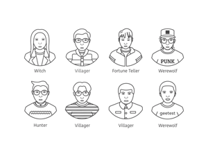 Team Members Avatars