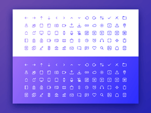 Outline Icons Set – Free Sketch