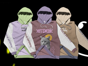 Oversize Hoodie Mockup: Free PSD