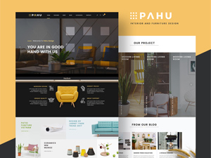 PAHU Website Template by Pham Huy