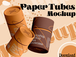 Paper Tube Mockups