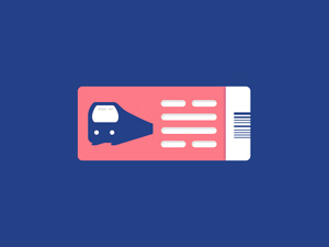 Paris Metro Ticket Illustration – Free PSD