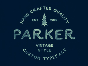 Parker Font – Hipster Typeface
