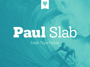 Paul Slab Font