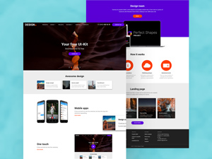 Perfect Shapes Project Template & UI Kit by Eugene Tumanov