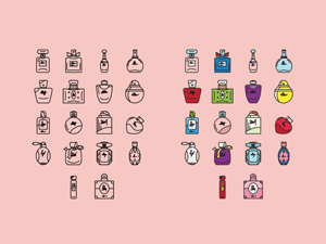 Free Perfume Icon Set