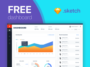 Personal Finance Dashboard – Free Sketch