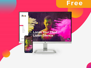 Personal Photographer Portfolio Web Design Template