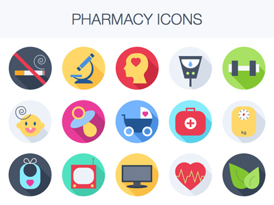 Pharmacy Icons – Sketch Resource