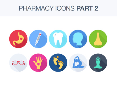 Pharmacy Icons Part 2 – Sketch Freebie