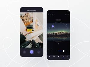 Photo Editor App Design