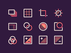 Photo Icons Set – Free Sketch
