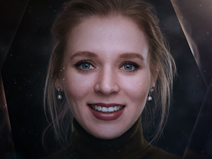 Photo Zoom In Effect Mockup: Free PSD