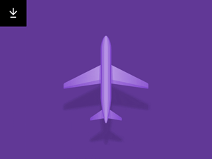 Plane Illustration for Sketch