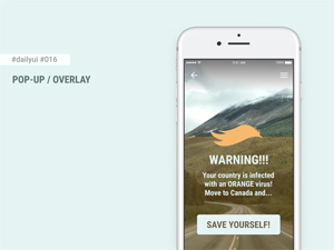Pop-Up / Overlay Figma Freebie