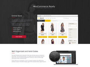 Web Agency Portfolio Website Template PSD