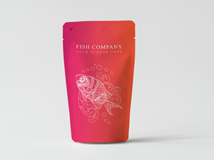 Food Pouch Mockup: Free PSD