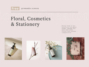Premade Mockup Scenes PSD