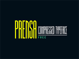 Prensa Compressed Free Font