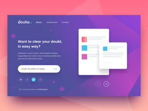 Product Landing Page Template by Vijay Verma
