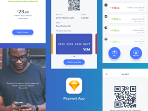 Quick Payments App for Sketch
