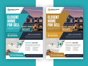 Real Estate Flyer Template Design