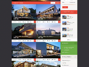 Real Estate Website Template: Free PSD